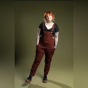 THE BILLIE OVERALLS - Maroon